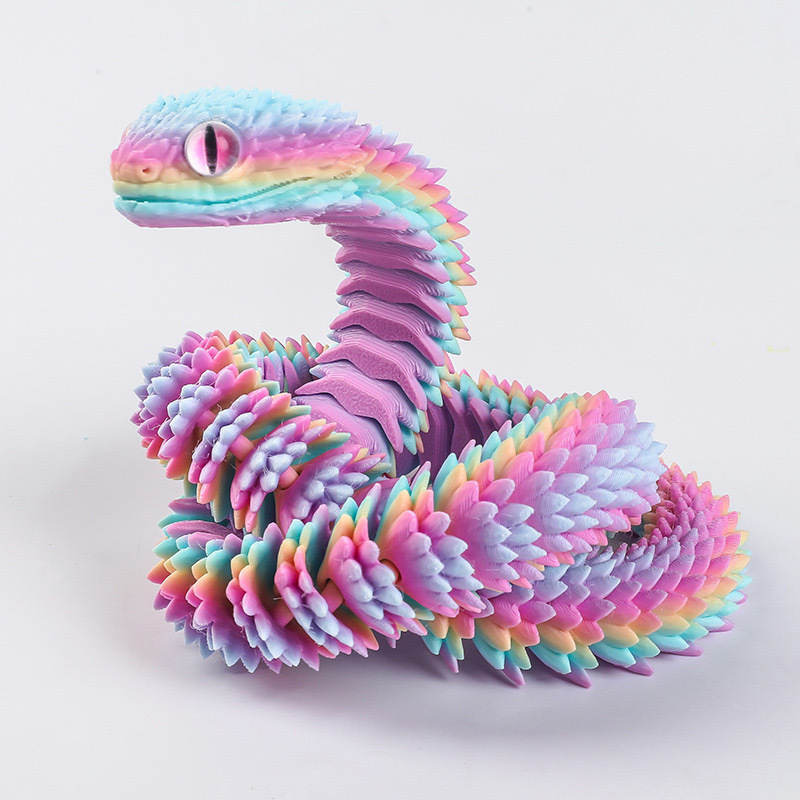 2026 New 3D Printed Snake Real - 3D Printing Figure review and price