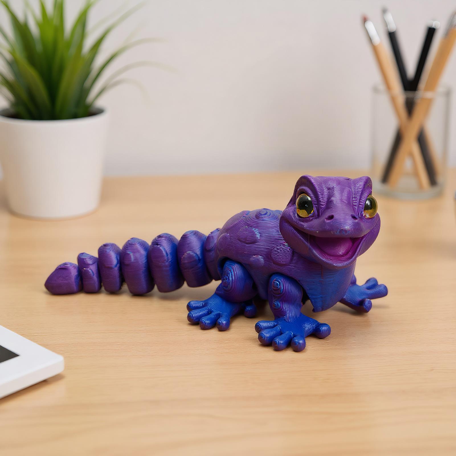 3D Printed Gecko Figurine Liza - 3D Printing Table review and price