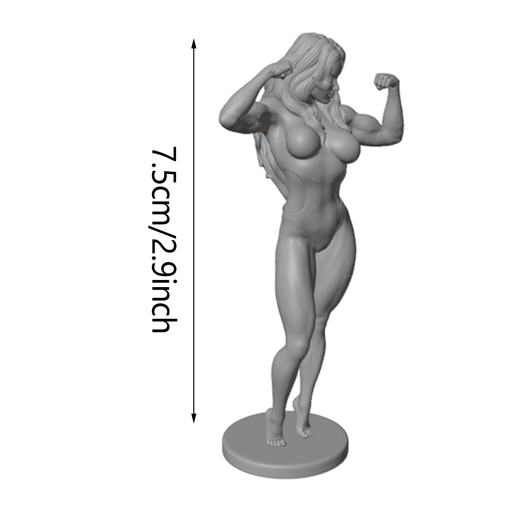 Sexy Fitness Woman, Long-Haire - 3D Printing Instructor review and price