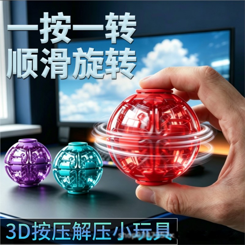 Stress Relief Ball Smooth Spin - 3D Printing Table review and price