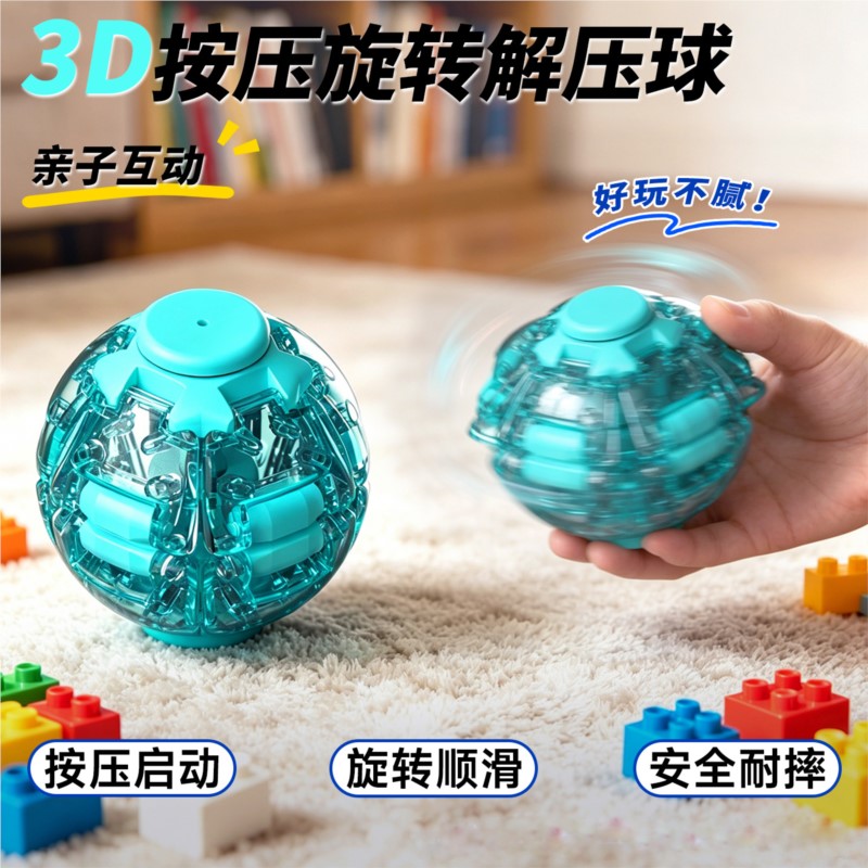 Stress Relief Ball Smooth Spin - 3D Printing Table review and price