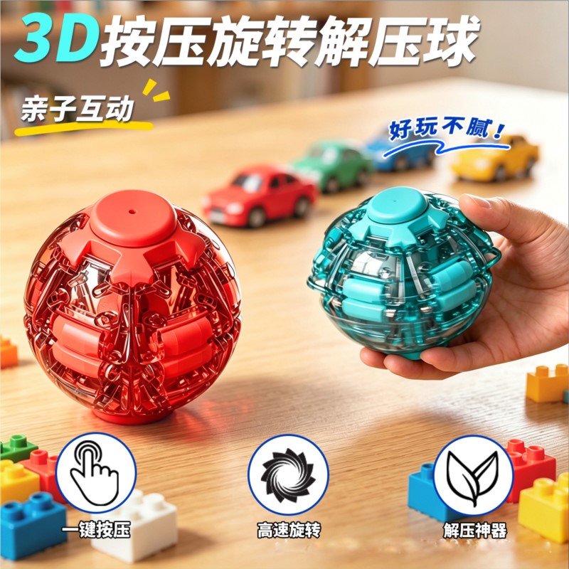 Stress Relief Ball Smooth Spin - 3D Printing Table review and price