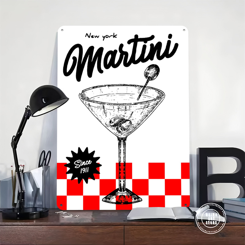New York Martini Vintage Poste - 3D Printing York review and price