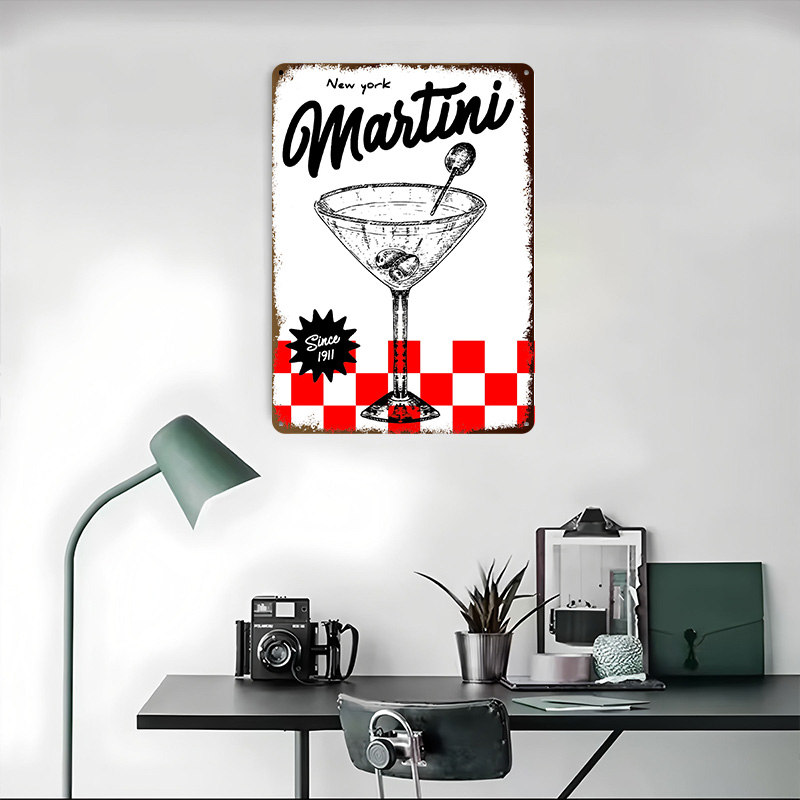 New York Martini Vintage Poste - 3D Printing York review and price