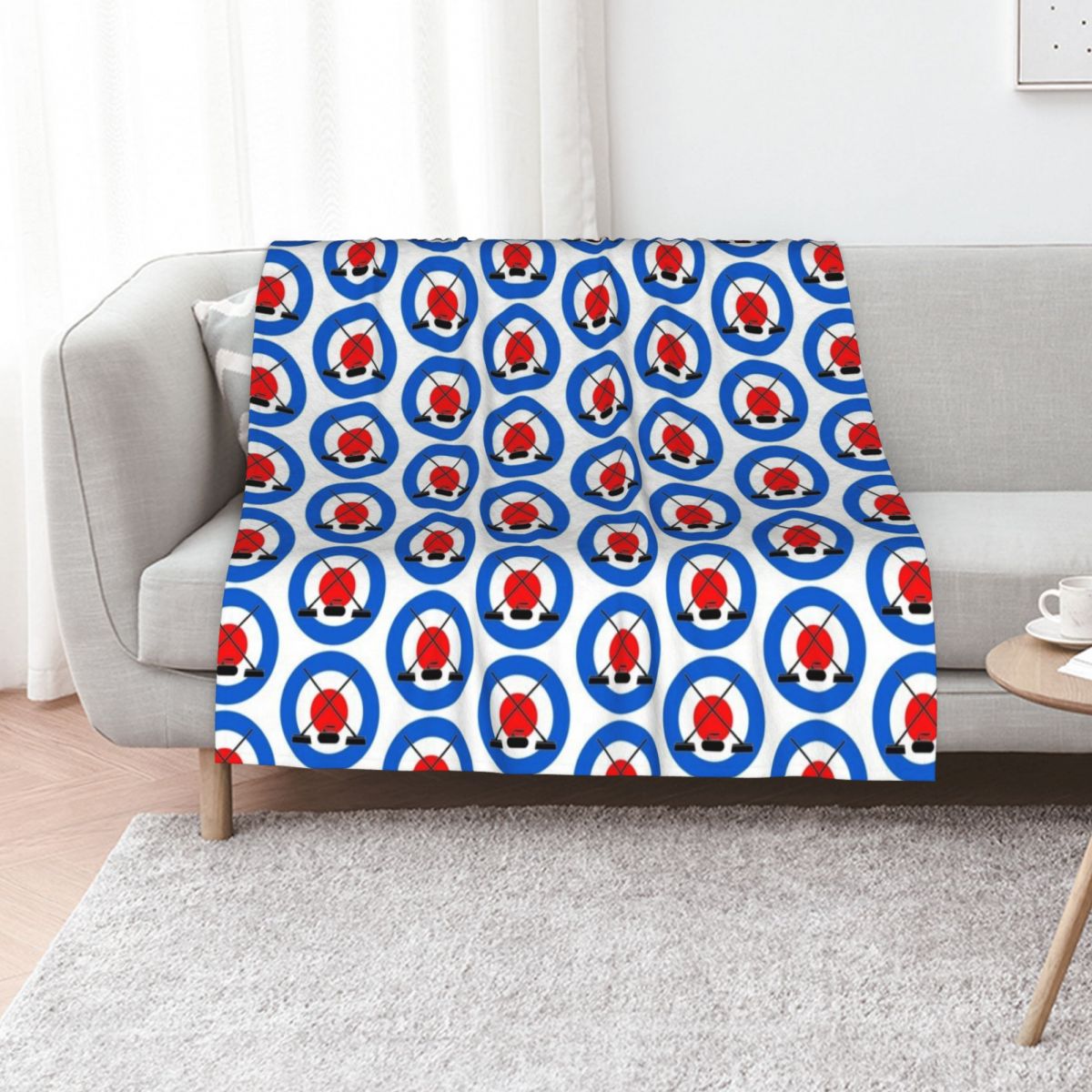 curling icons Throw Blanket Li - 3D Printing Icon review and price