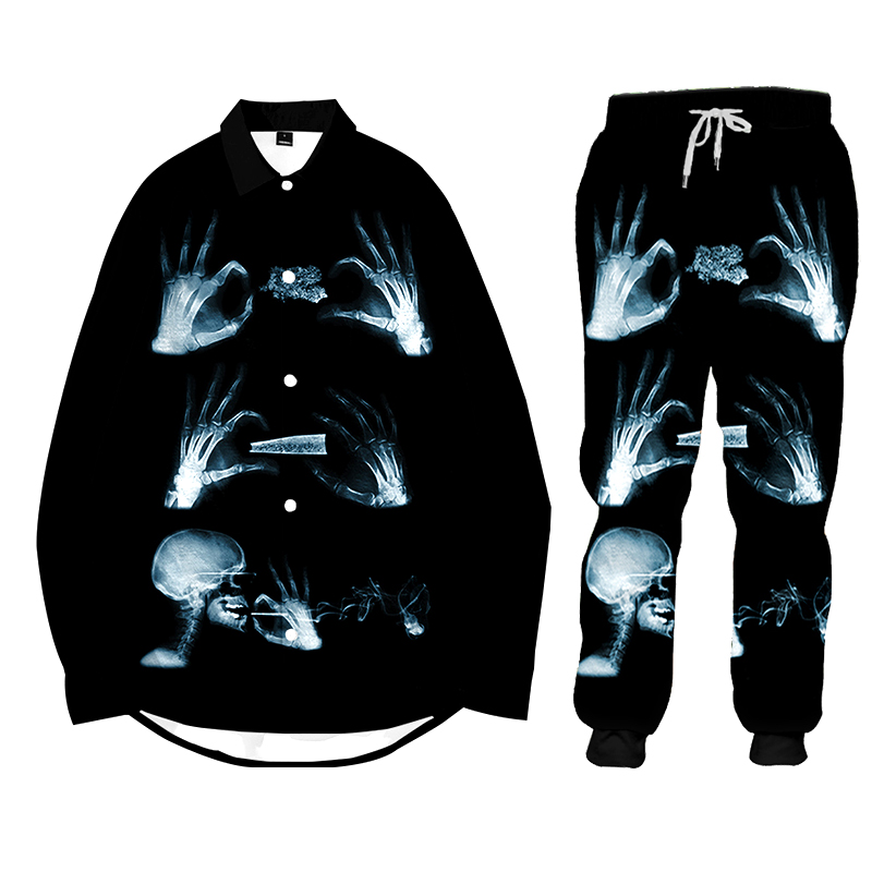 Hoodie pant Hip Hop Women/men  - 3D Printing X Ray review and price