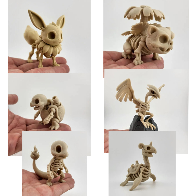 Pokémon Fossil Bone Model Eeve - 3D Printing Material review and price