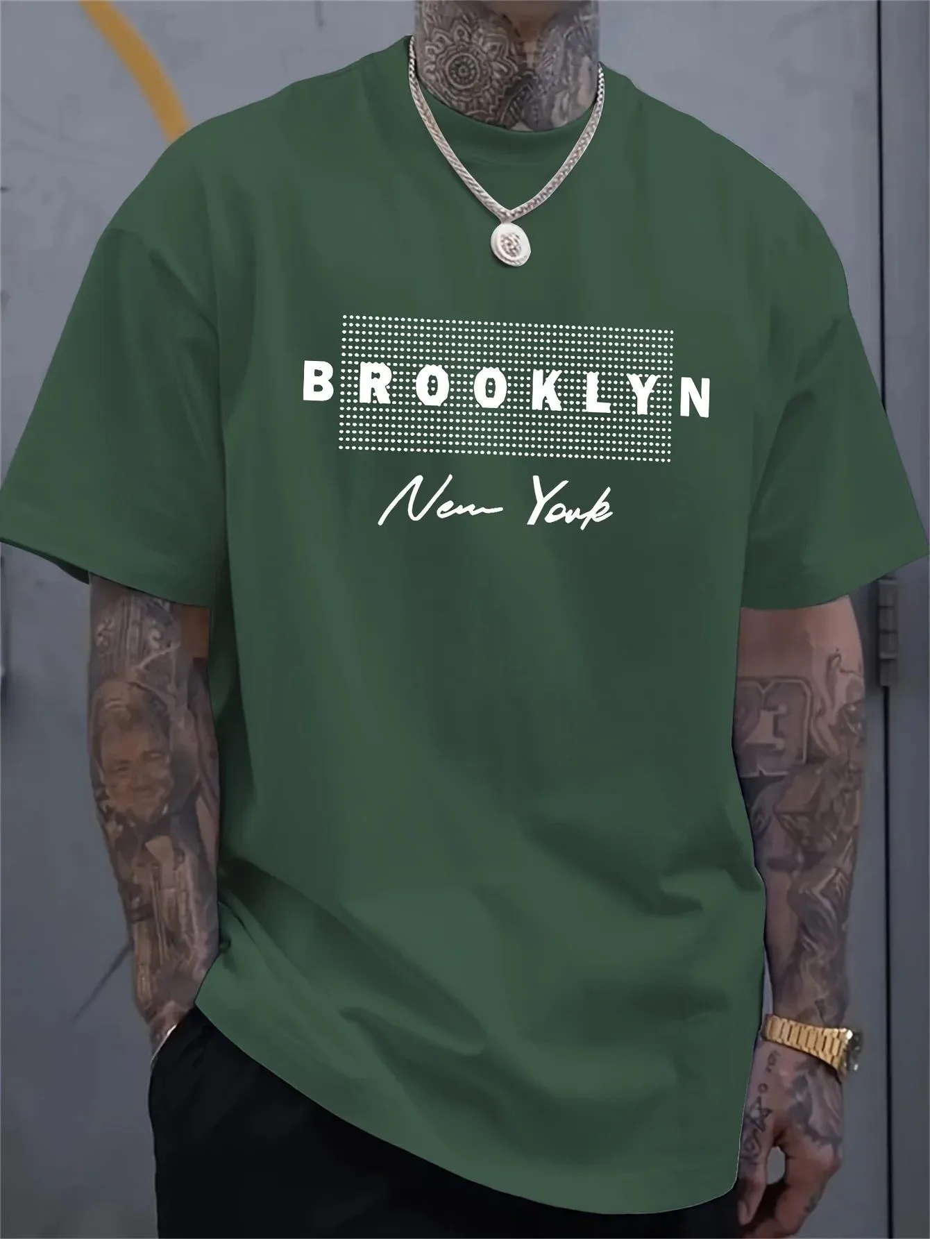 Men's New York Letter Printed  - 3D Printing York review and price