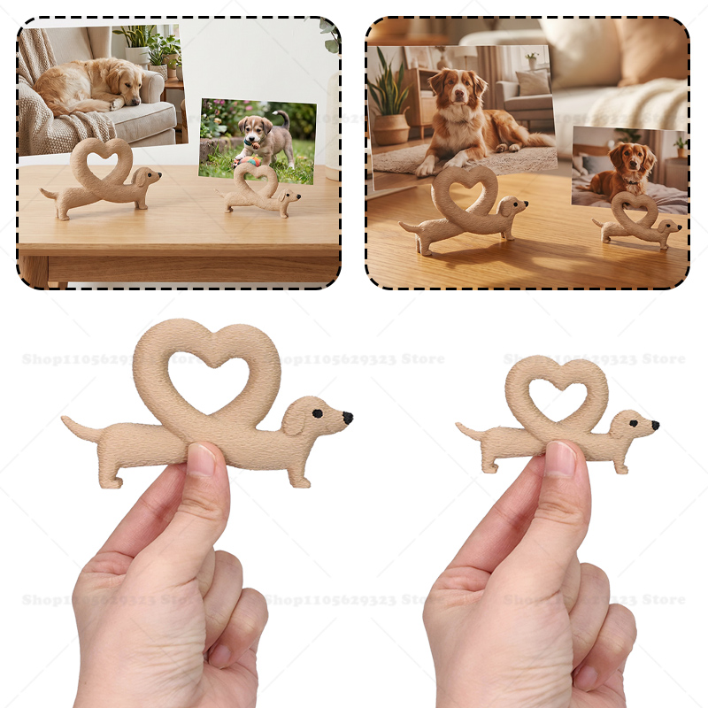 3D Printed Heart Dachshund Pho - 3D Printing Table review and price