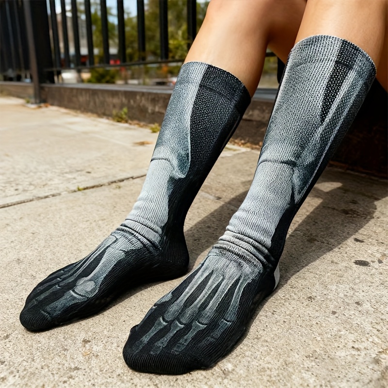 3D Skeleton X-Ray Crew Socks M - 3D Printing X Ray review and price