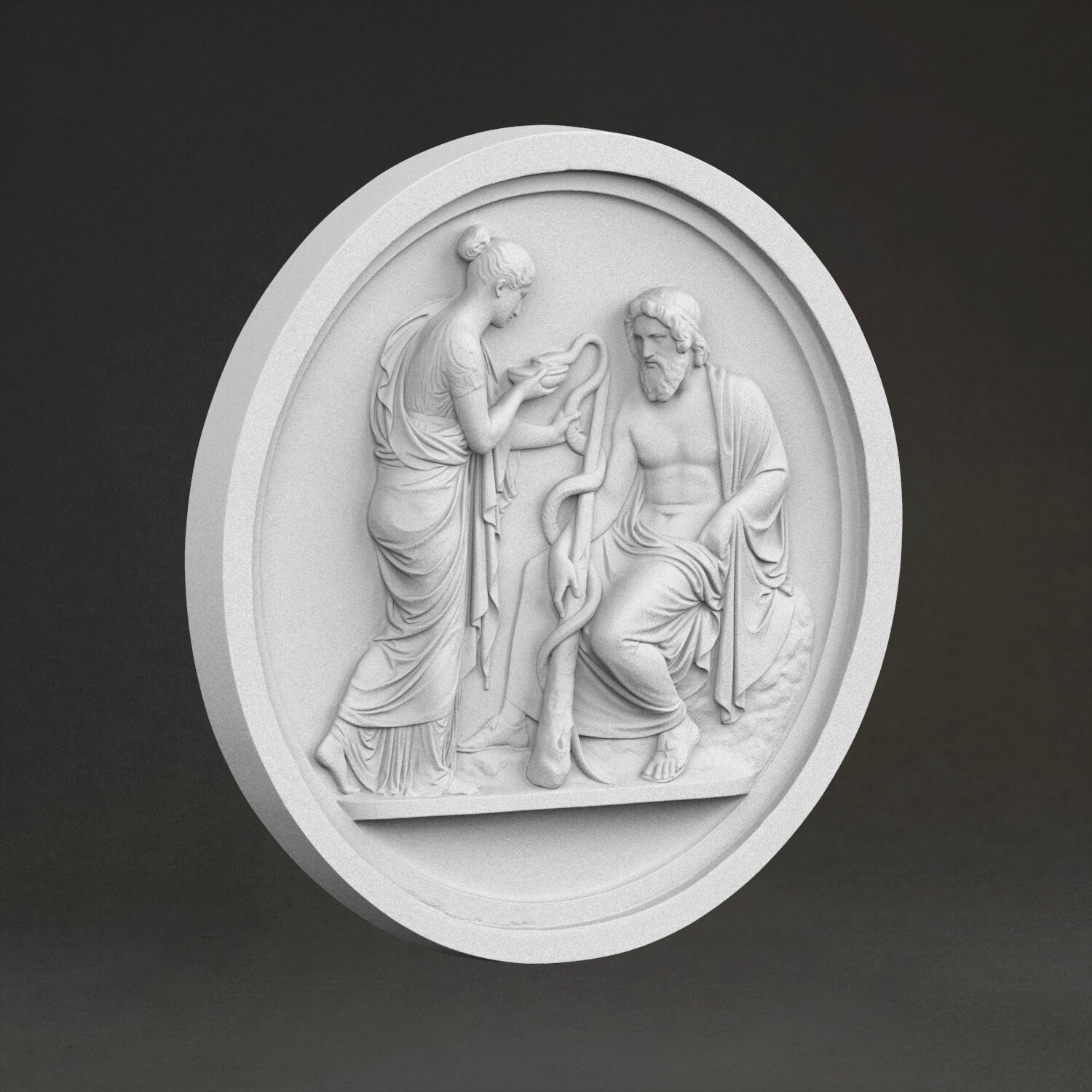 “Nemesis's recitation” sculptu - 3D Printing Material review and price