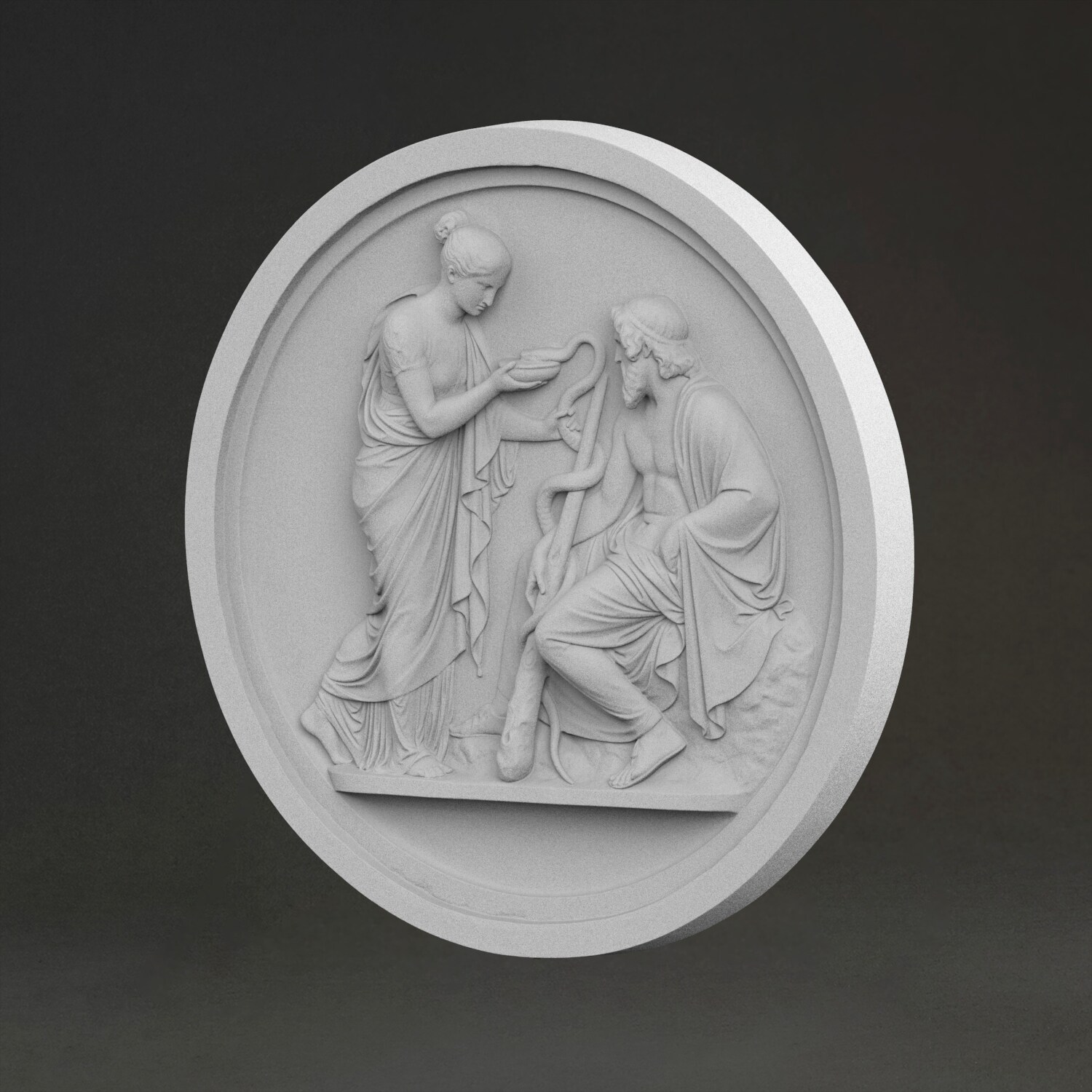 “Nemesis's recitation” sculptu - 3D Printing Material review and price