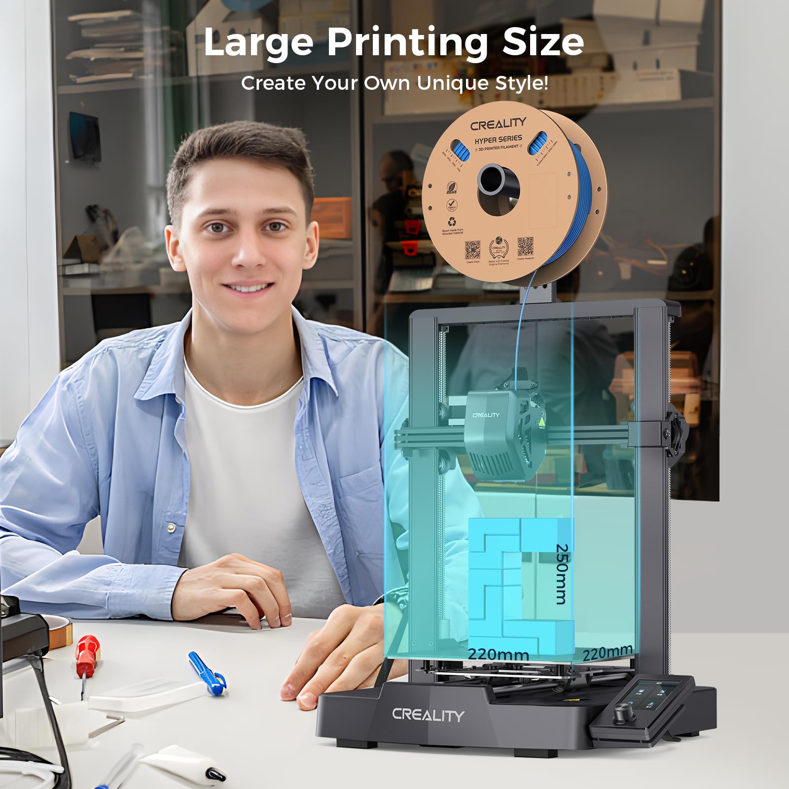 CREALITY Ender-3 V3 SE 3D Prin - 3D Printing Industrial review and price