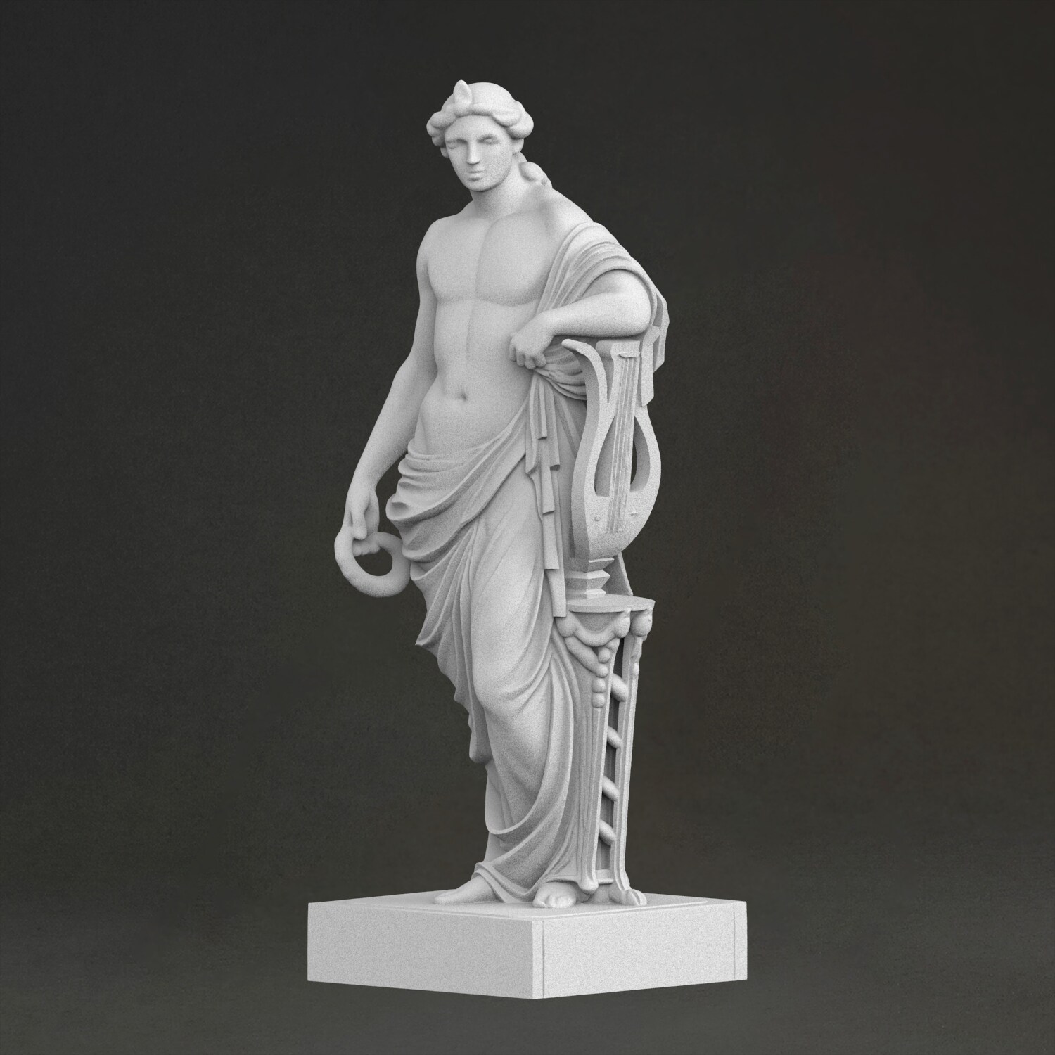 'Apollo, the sun god' Sculptur - 3D Printing Material review and price
