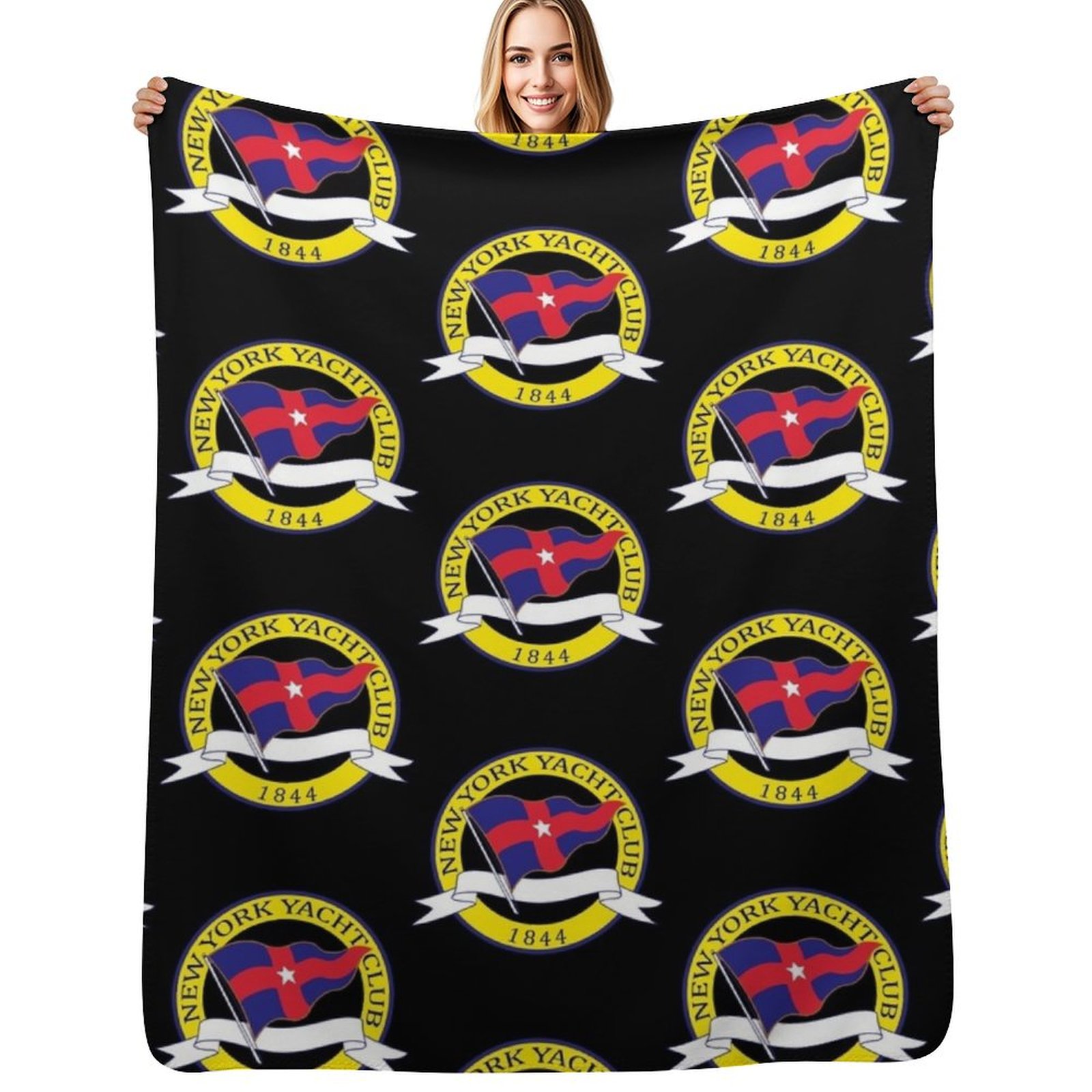new york yacht club Throw Blan - 3D Printing York review and price
