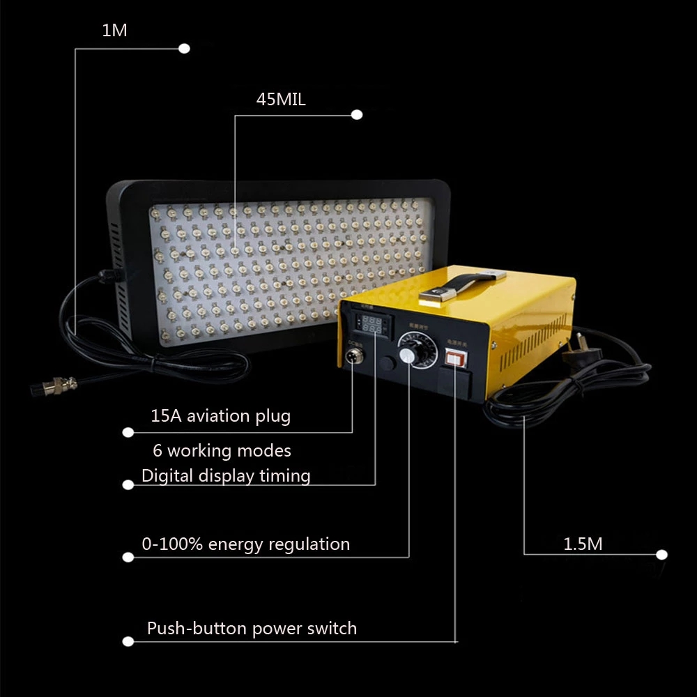 Timed dimming LED UV Ultraviol - 3D Printing Icon review and price