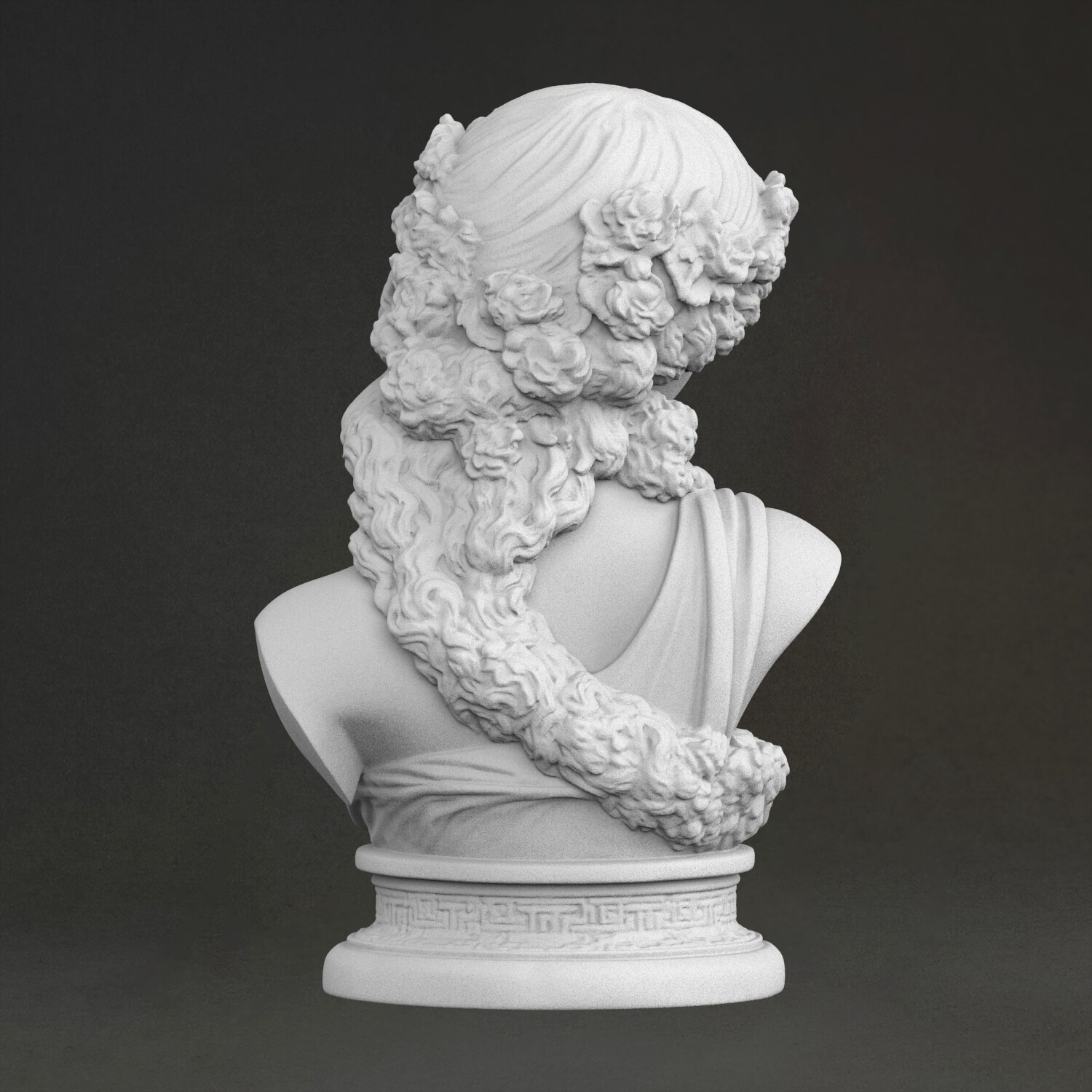 'Bust of Ariadne' Sculpture, 3 - 3D Printing Material review and price