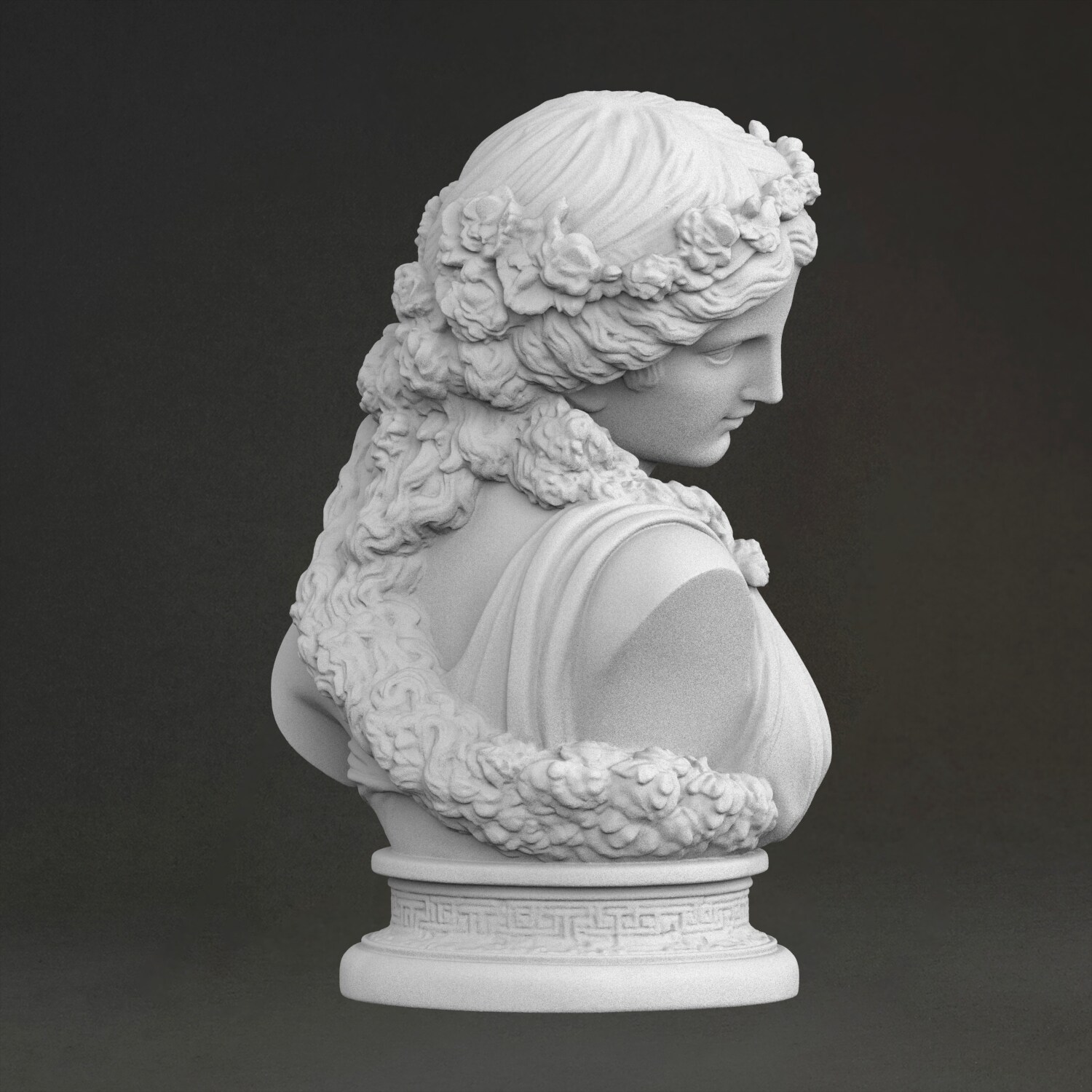 'Bust of Ariadne' Sculpture, 3 - 3D Printing Material review and price