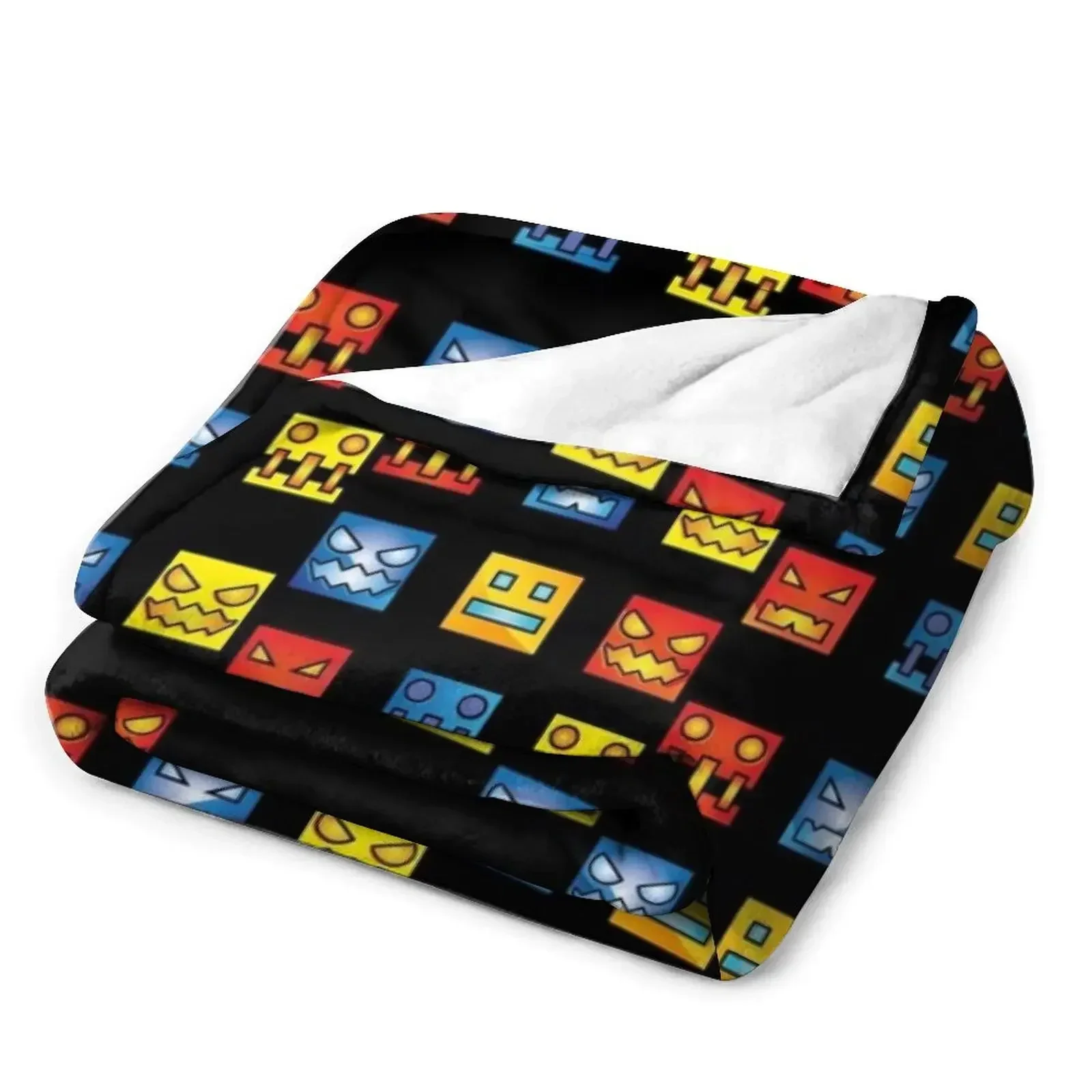 geometry dash icon face Throw  - 3D Printing Icon review and price