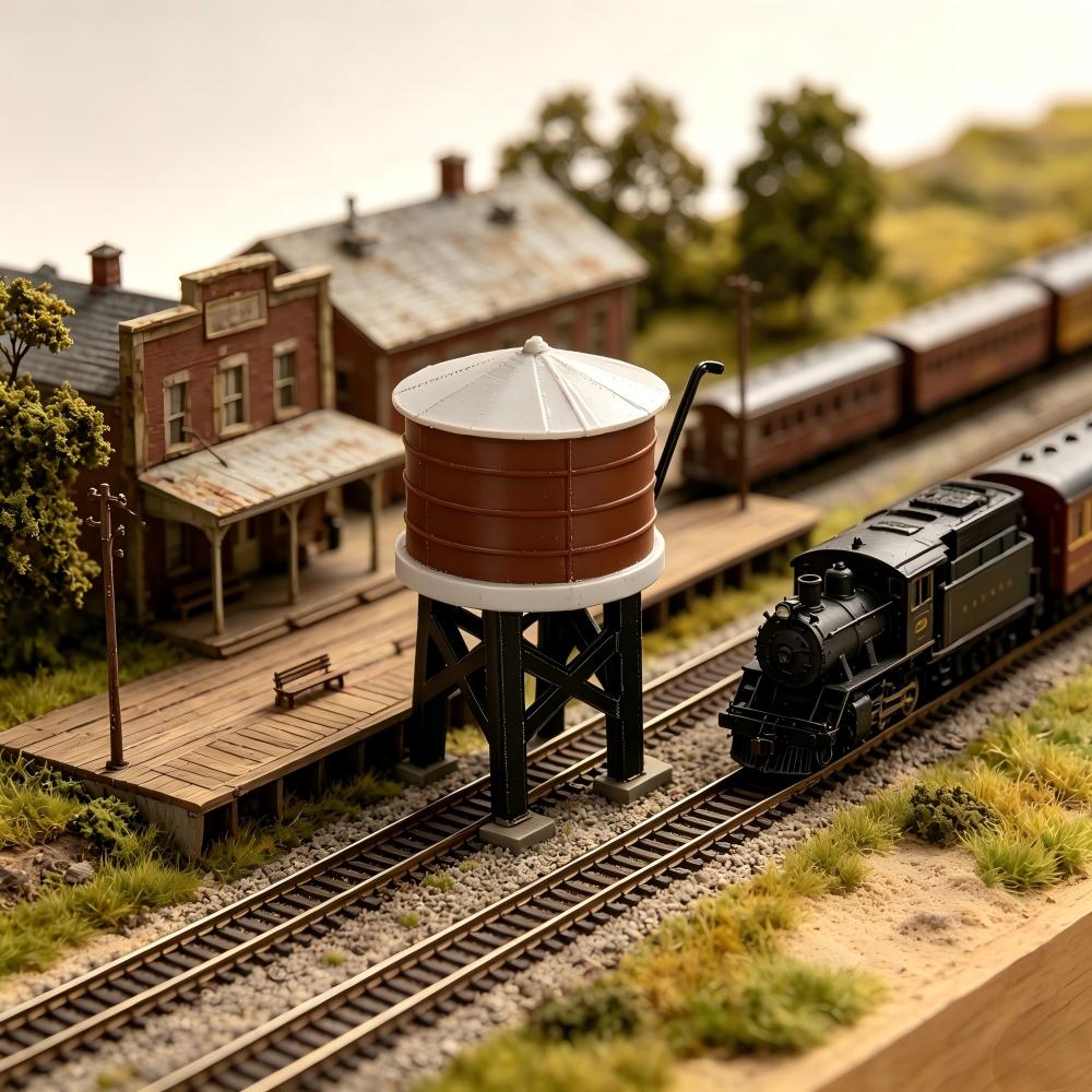N Scale Water Tower Miniature  - 3D Printing Table review and price