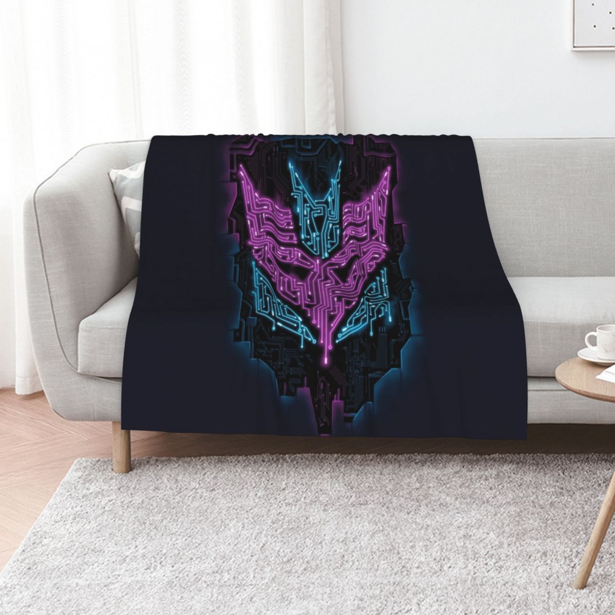 Decept-Iconic II Throw Blanket - 3D Printing Icon review and price