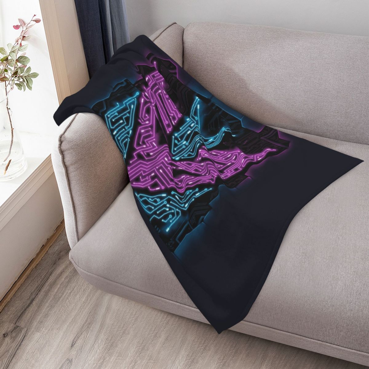 Decept-Iconic II Throw Blanket - 3D Printing Icon review and price