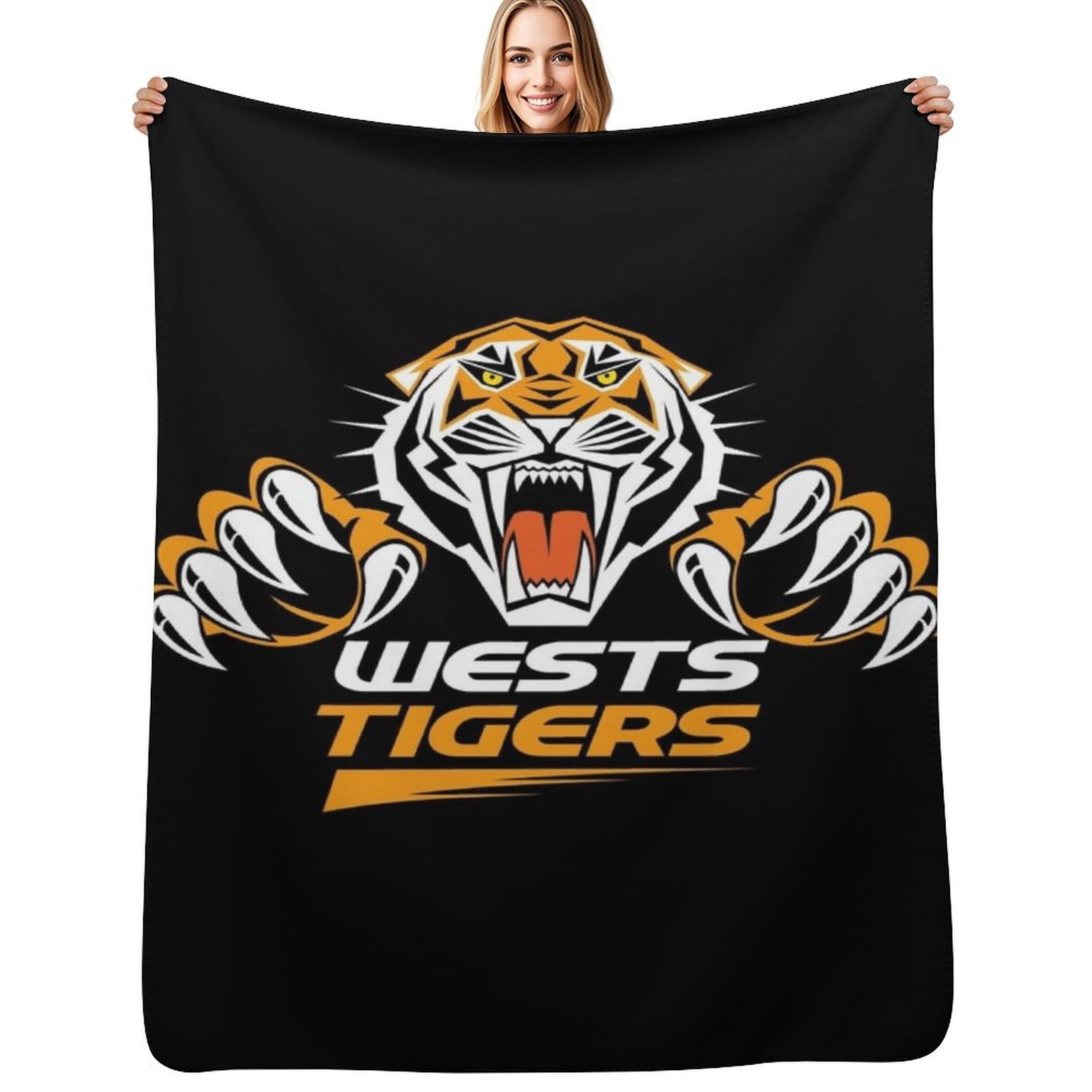 New-Wests-Tigers-01-Icon Throw - 3D Printing Icon review and price
